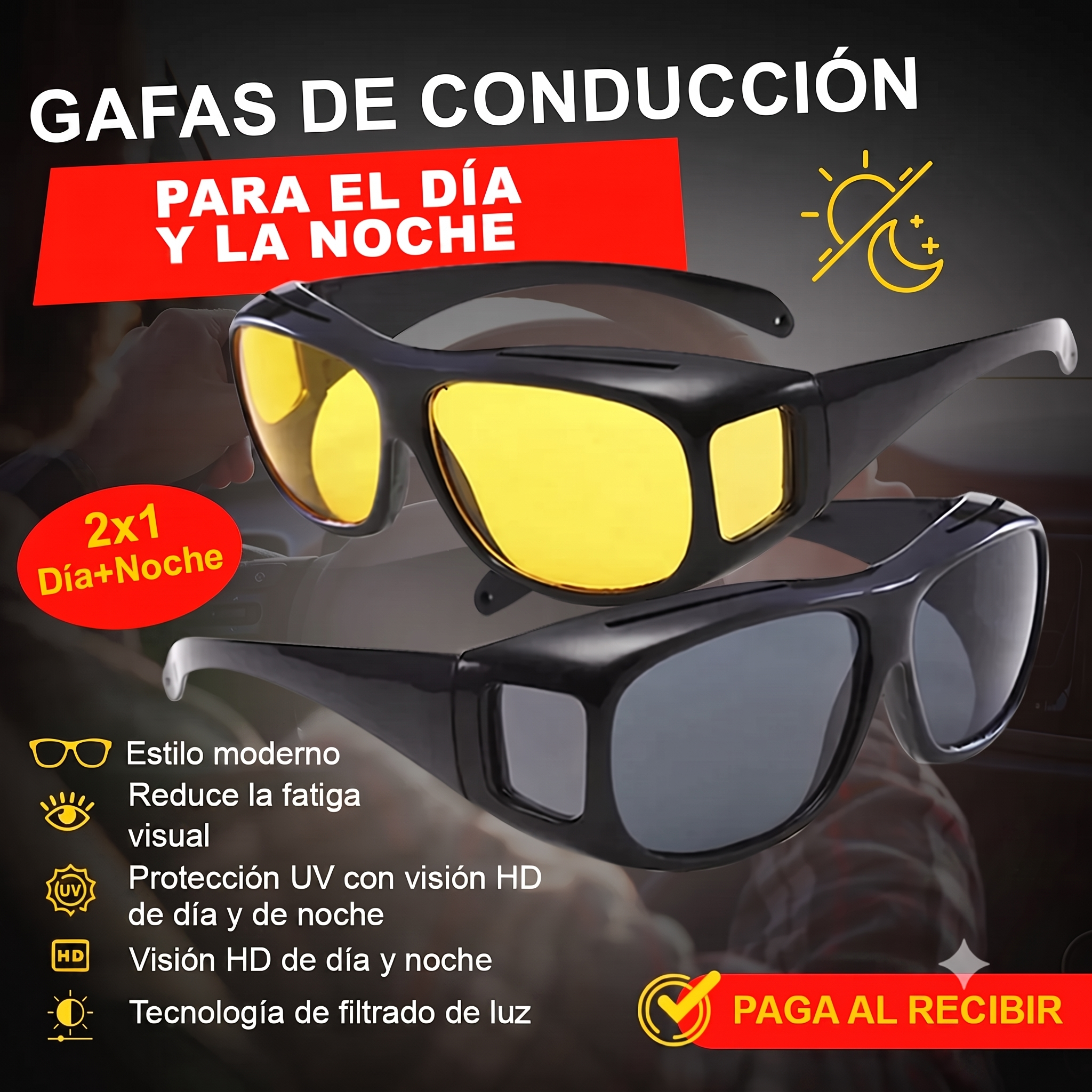 Gafas HD Vision Polarizadas